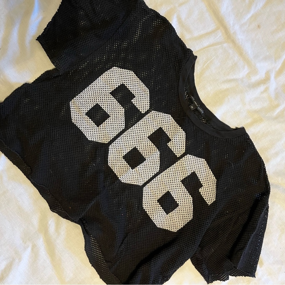 Truly Madly Deeply ‘666’ Football Crop Too